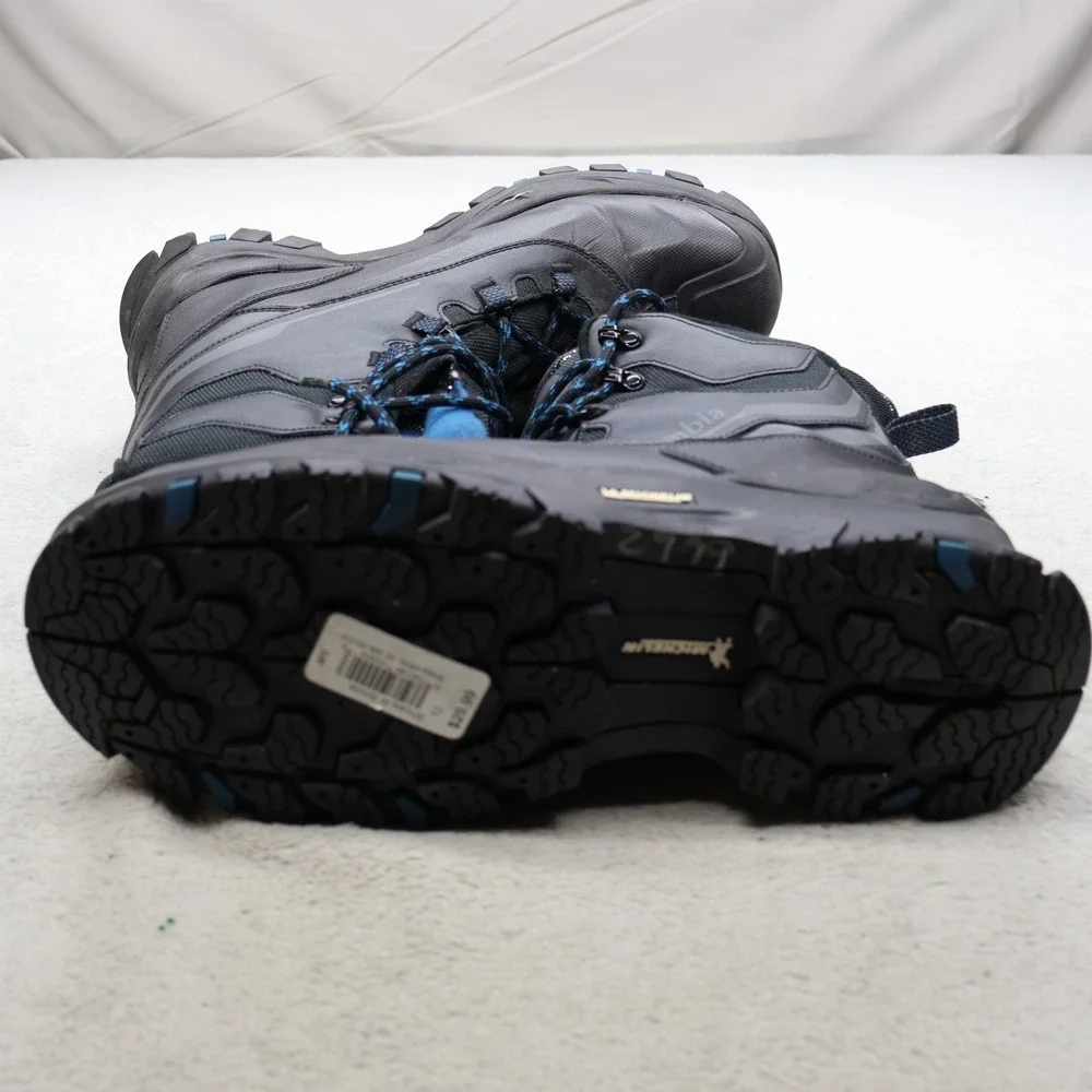 Columbia Mens 12 Snow Boots Black Bugaboot Plus IV Omni Heat BM5978-010 NWD